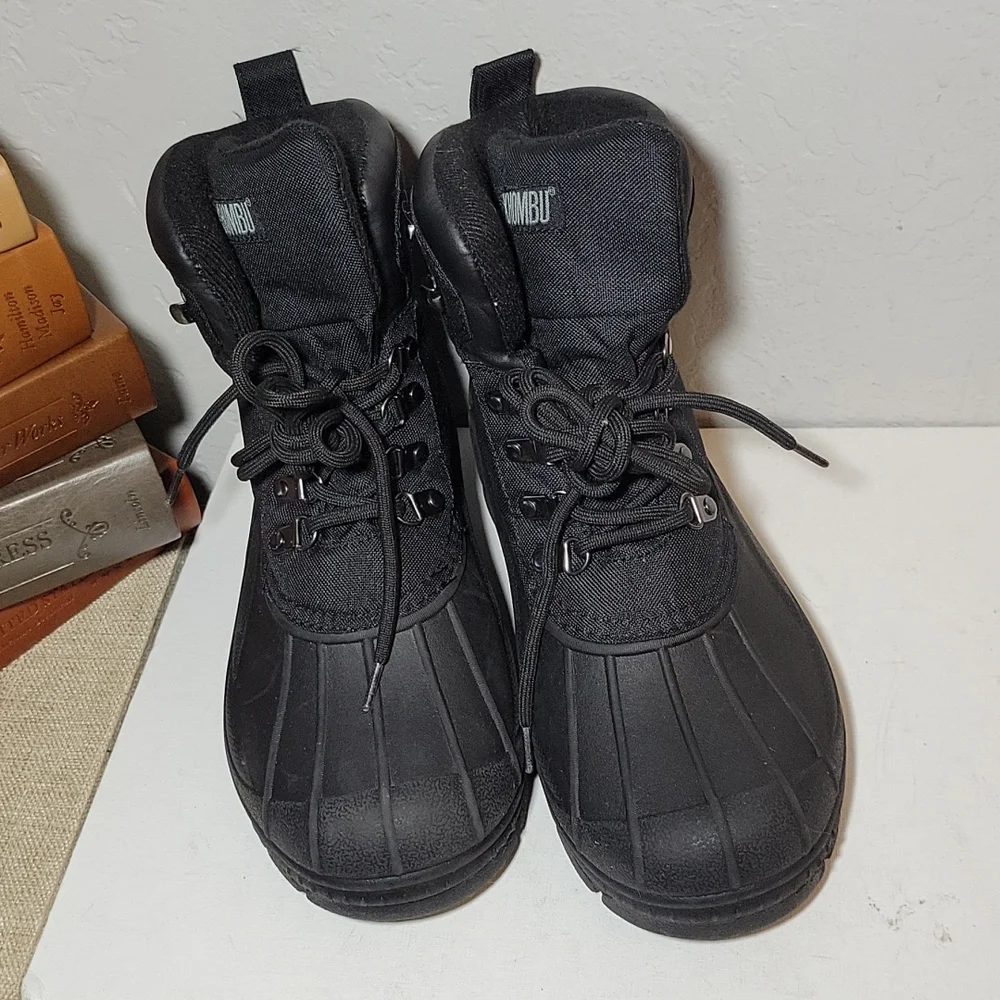 KHOMBU Glacier Lace Waterproof Wibter Snow Rain Boots 8